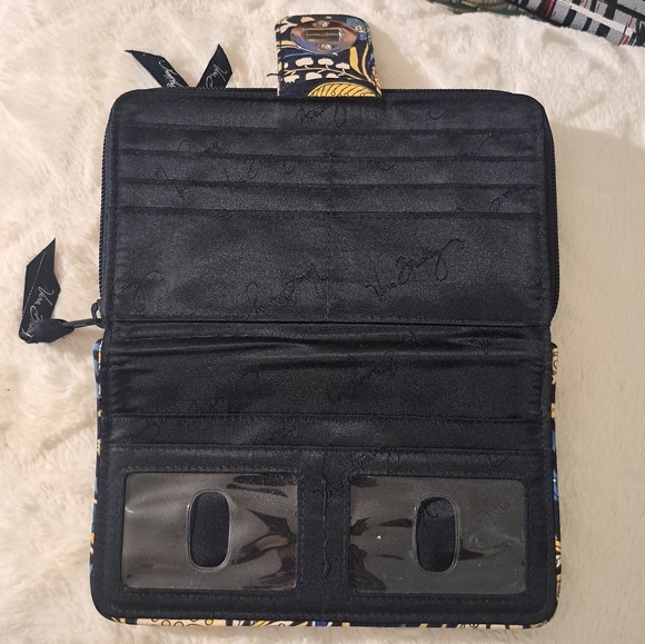 Vera Bradley multicolor large quilted wallet - Picture 4 of 4